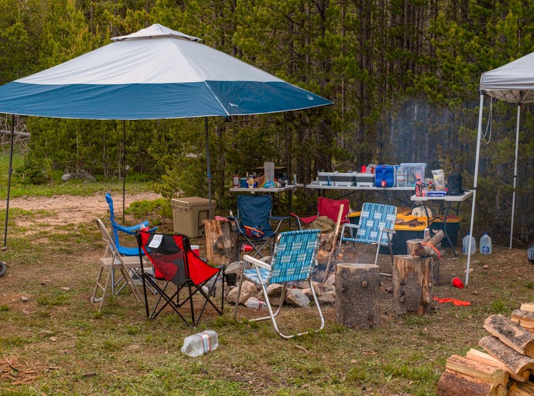 beginner setup campsite
