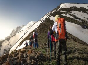 mountain hiking skills