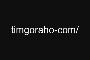 timgoraho-com/