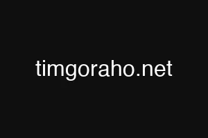 timgoraho.net